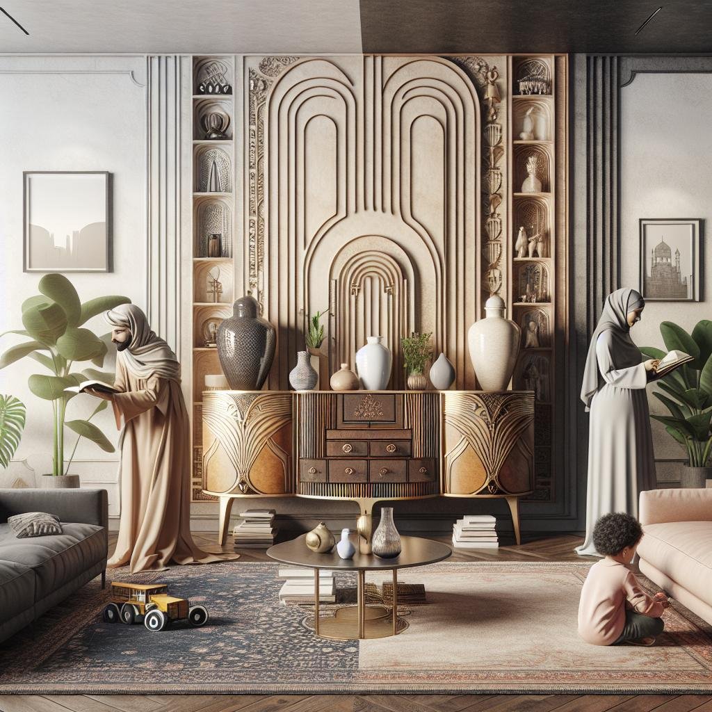 Conseils pour intégrer un ⁢buffet Art Déco revisité ‌dans​ votre intérieur